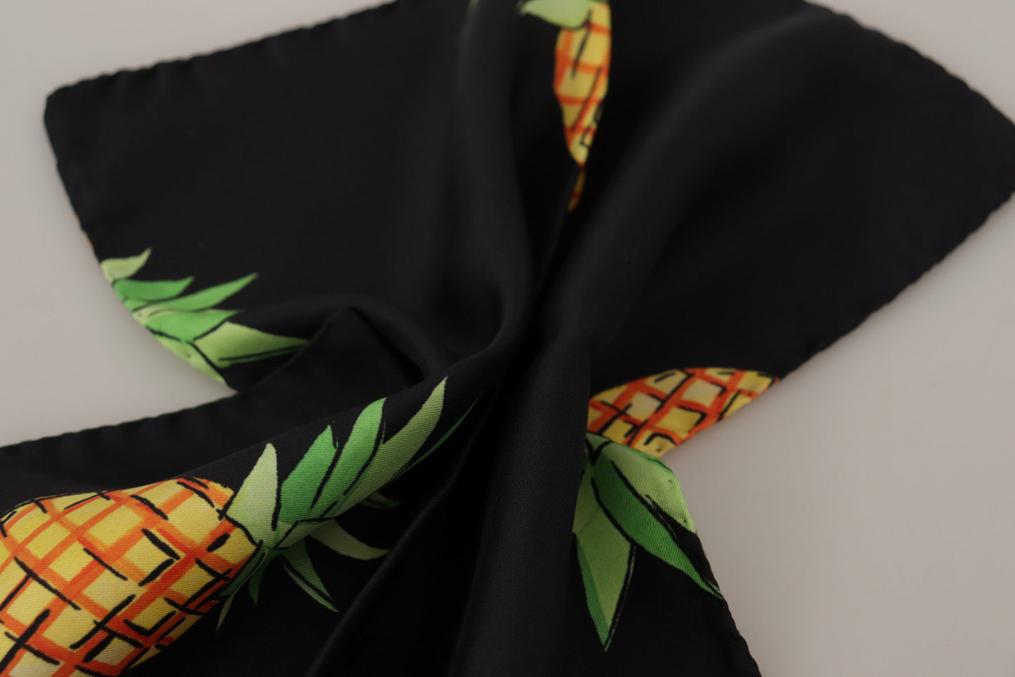 - Elegant Silk Square Men's Scarf