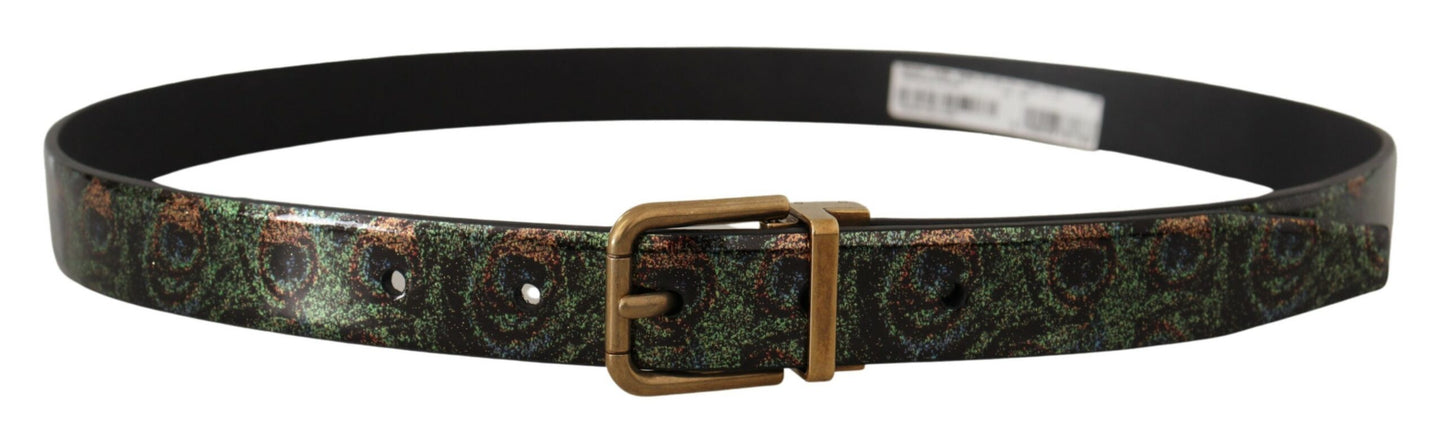 - Elegant Black Grosgrain Leather Belt