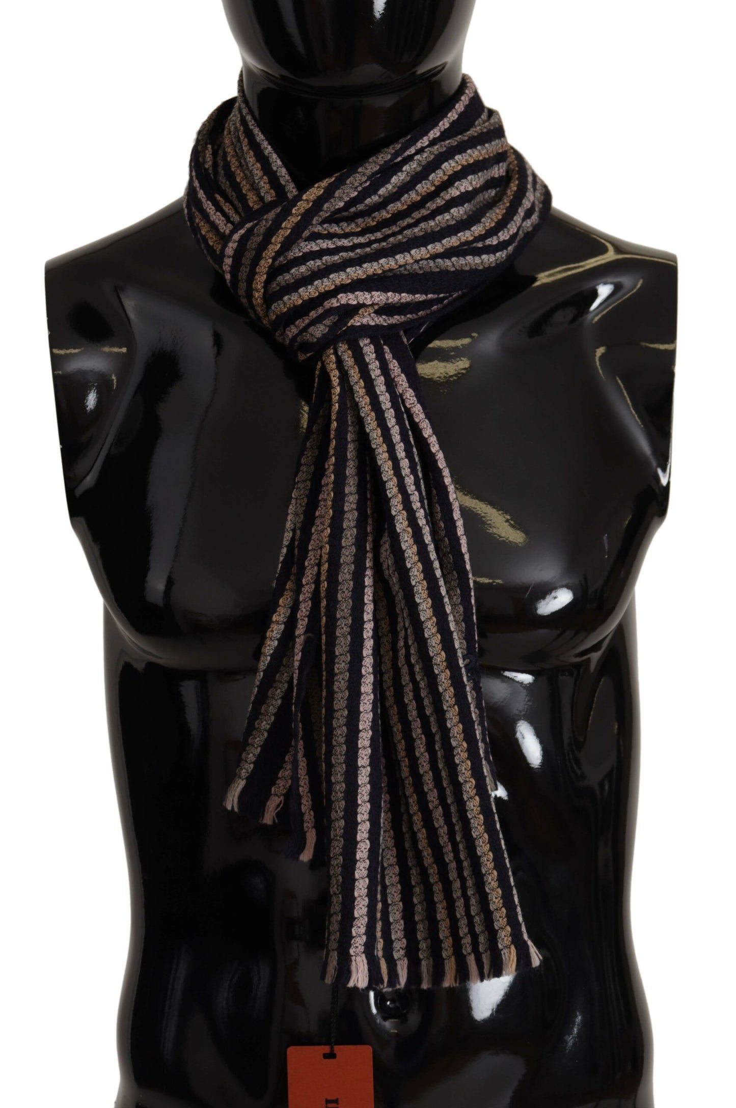 - Authentic Multicolor Wool Mens Scarf