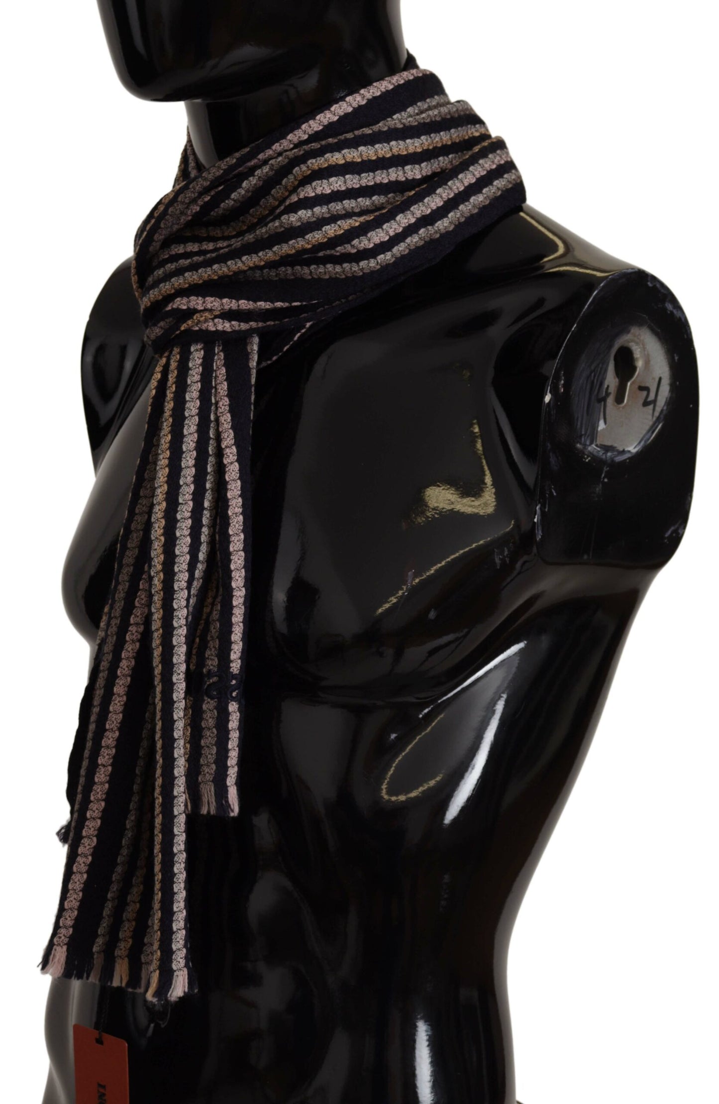 - Authentic Multicolor Wool Mens Scarf