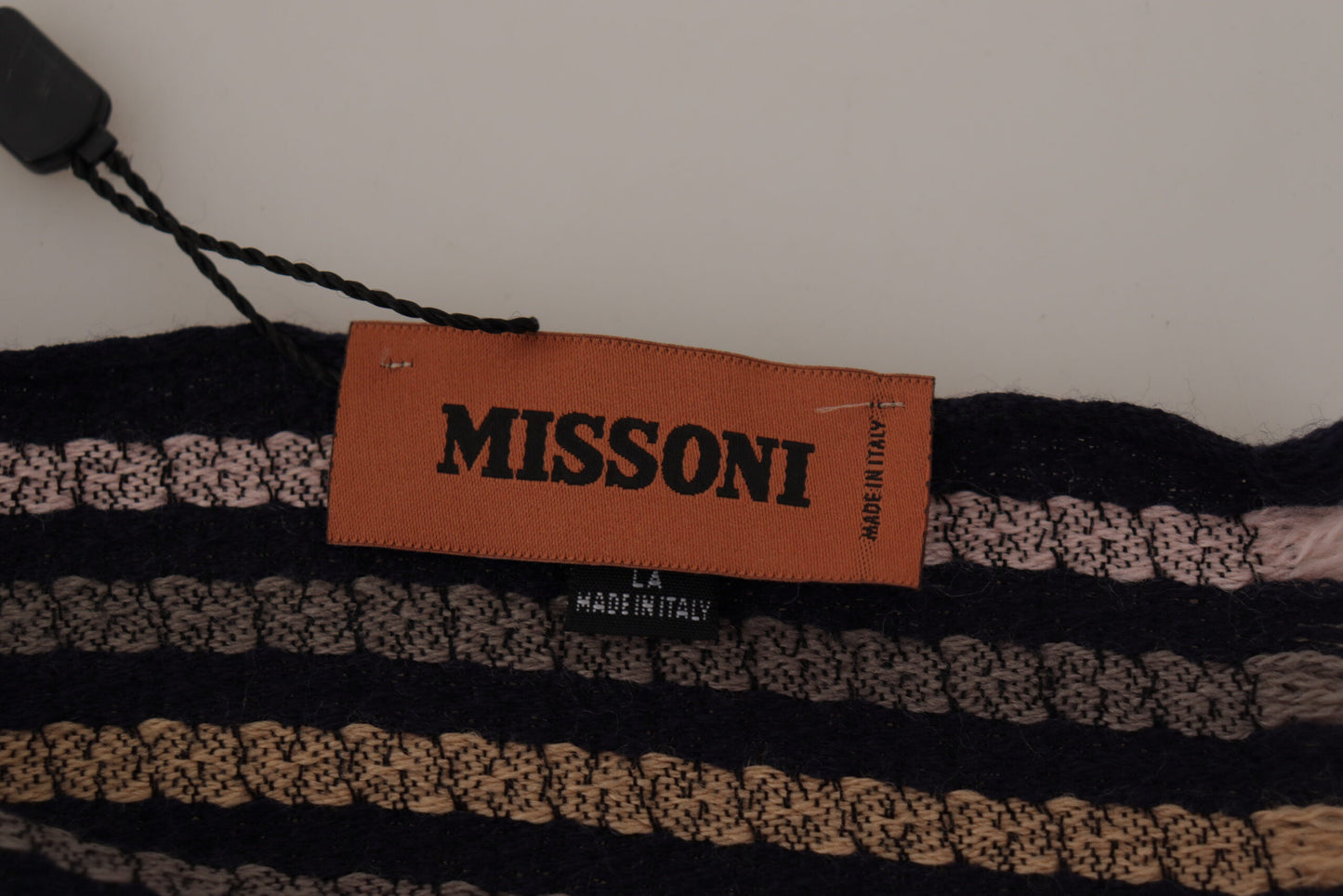 - Authentic Multicolor Wool Mens Scarf