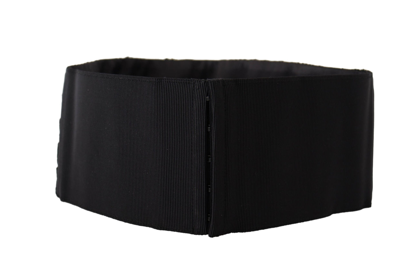 - Elegant Rhinestone-Embellished Silk Belt