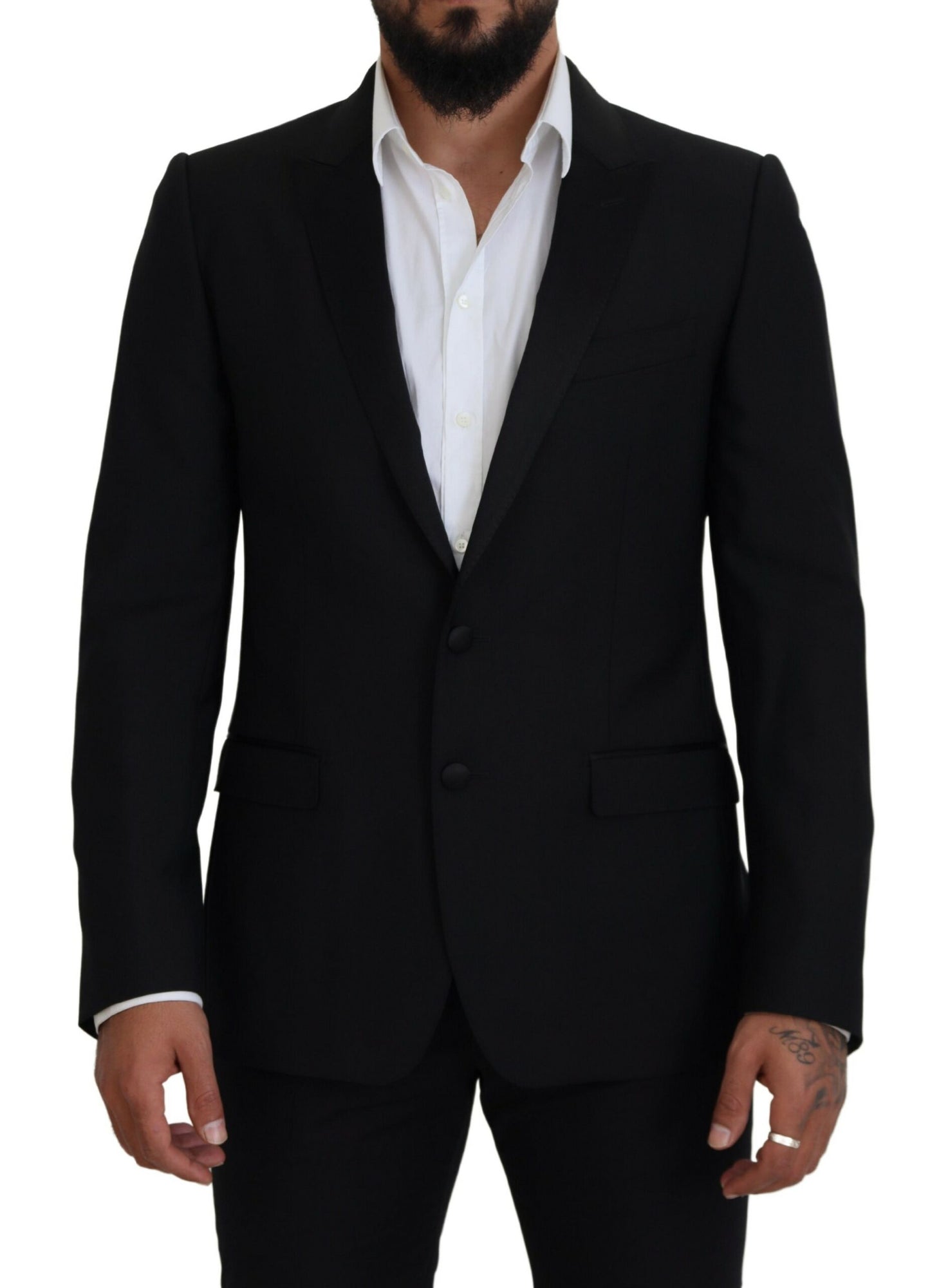 - Elegant Martini Black Formal Blazer