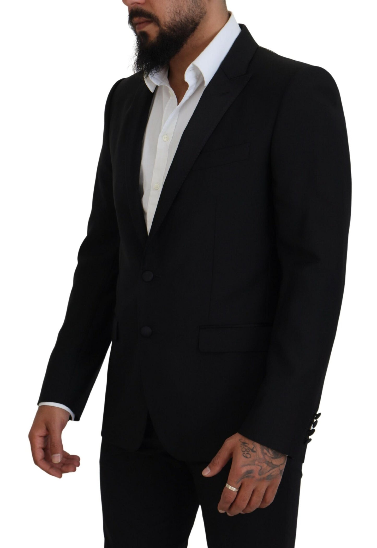 - Elegant Martini Black Formal Blazer