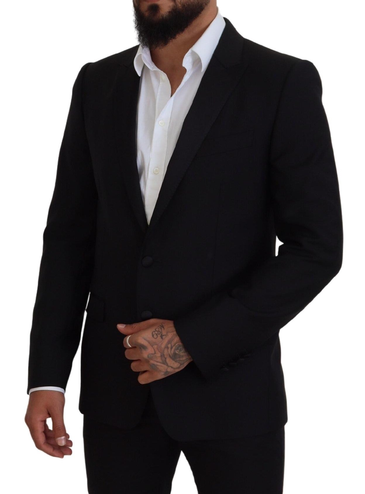 - Elegant Martini Black Formal Blazer