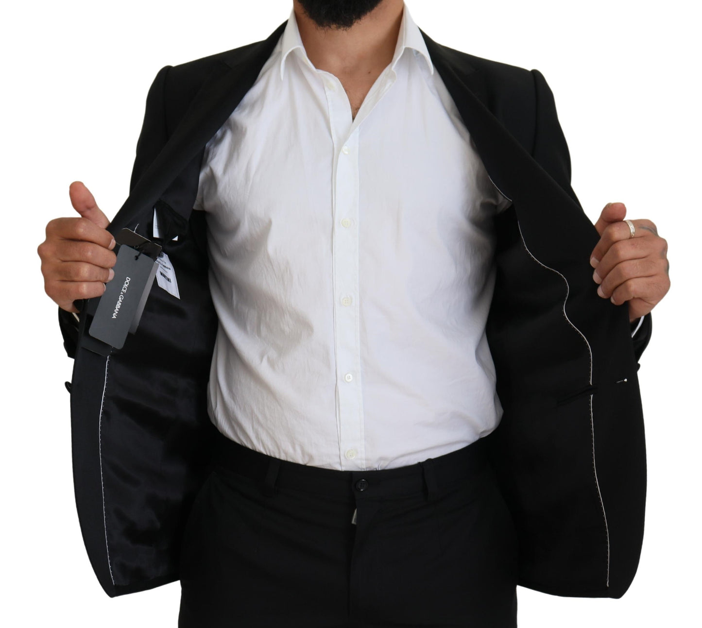 - Elegant Martini Black Formal Blazer