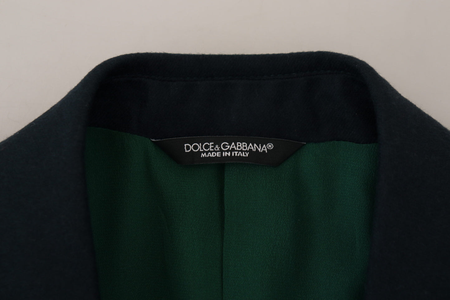 - Elegant Cashmere-Silk Blend Blue Blazer