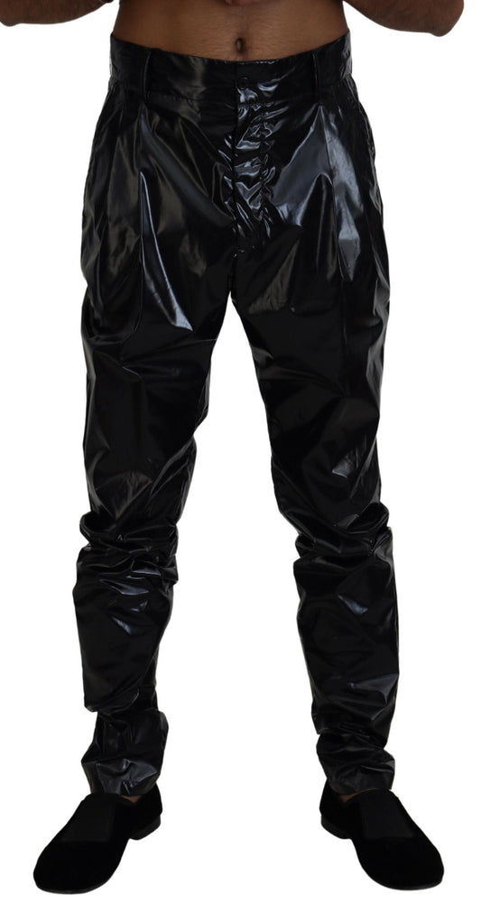 - Sleek Italian Black MainLine Pants