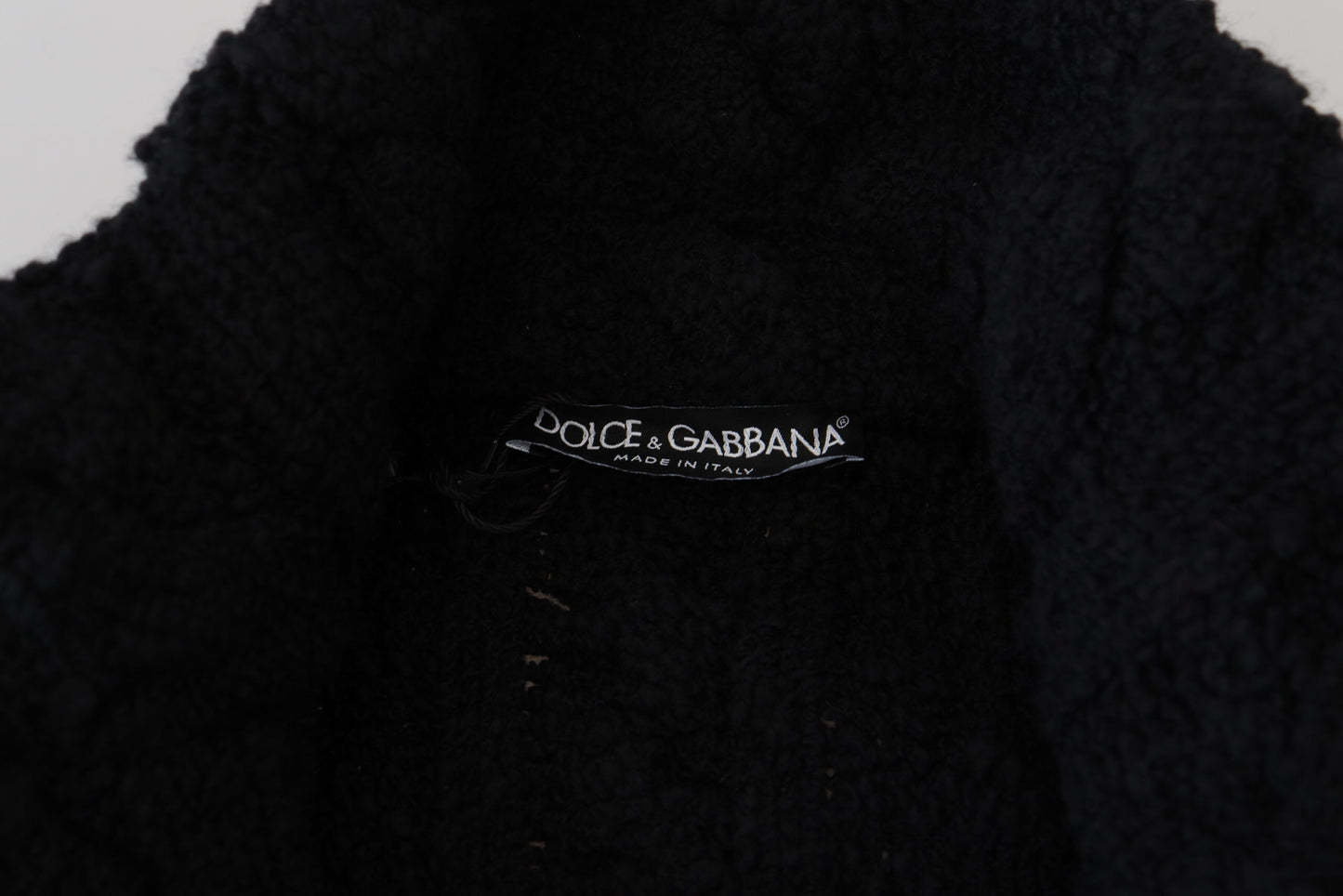 - Elegant Black Wool-Cashmere Blend Cardigan