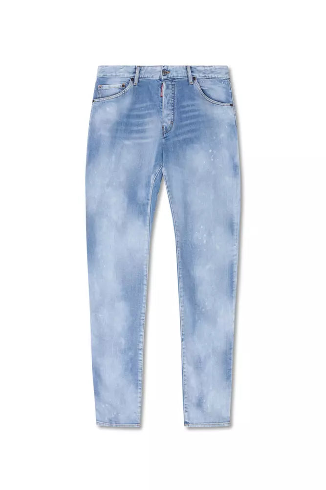 Dsquared2 Cool Guy Light Blue Splatter Jeans
