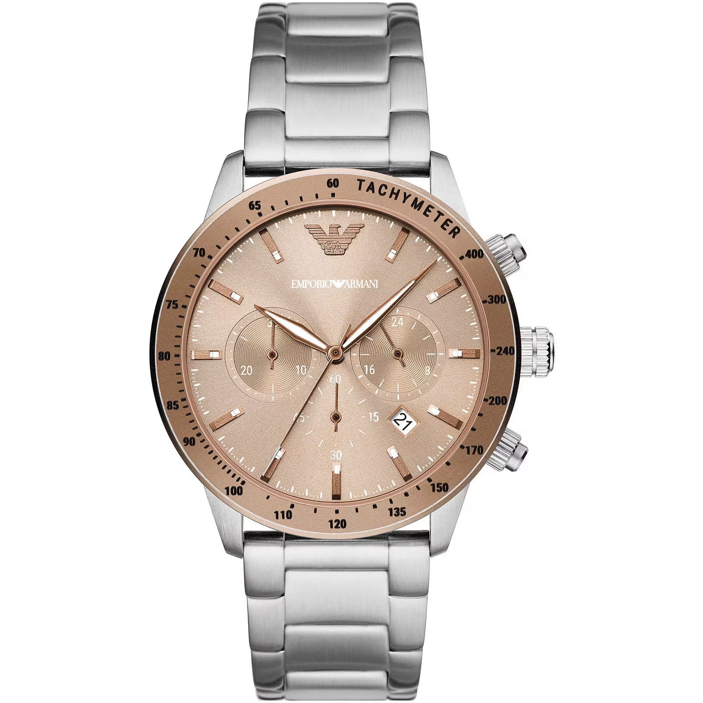 - Classic Chronograph Steel Men's Watch