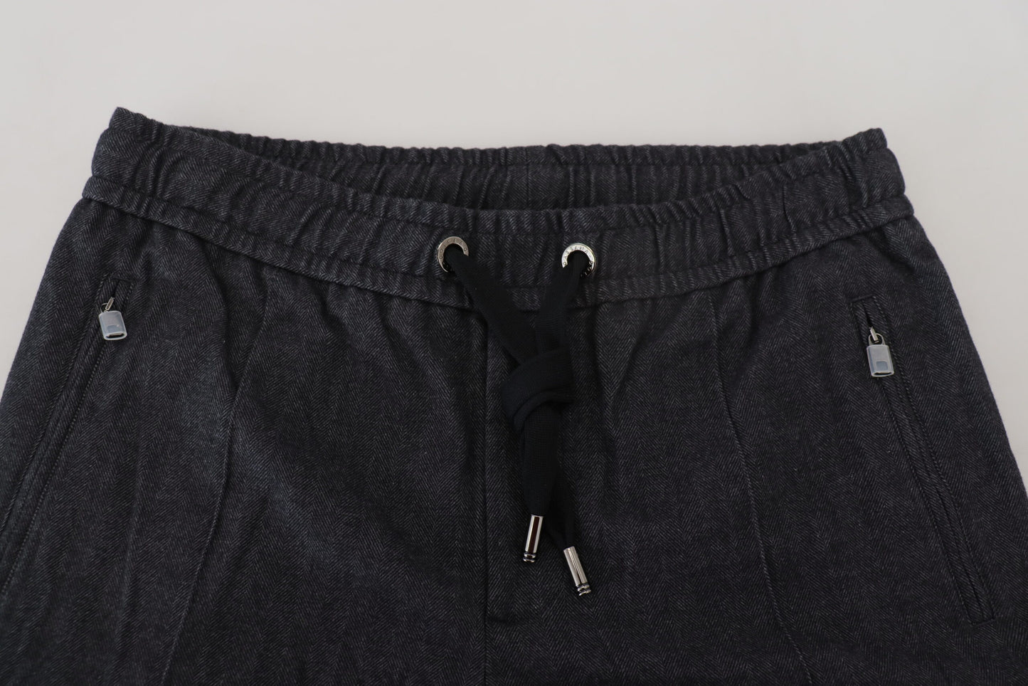 - Elegant Tapered Blue Denim Pants
