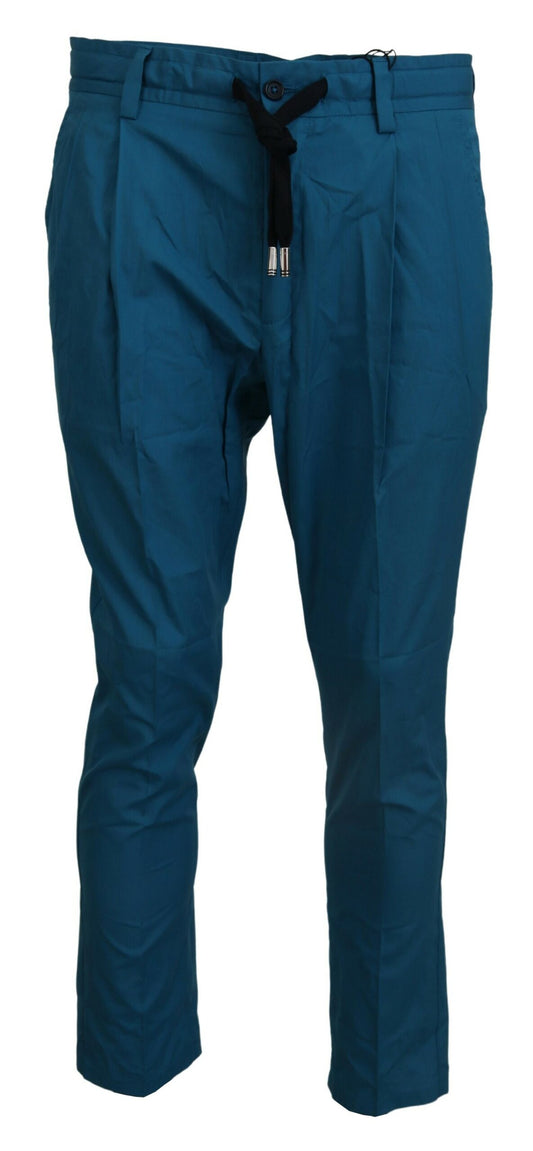 - Casual Blue Chinos Trousers Pants