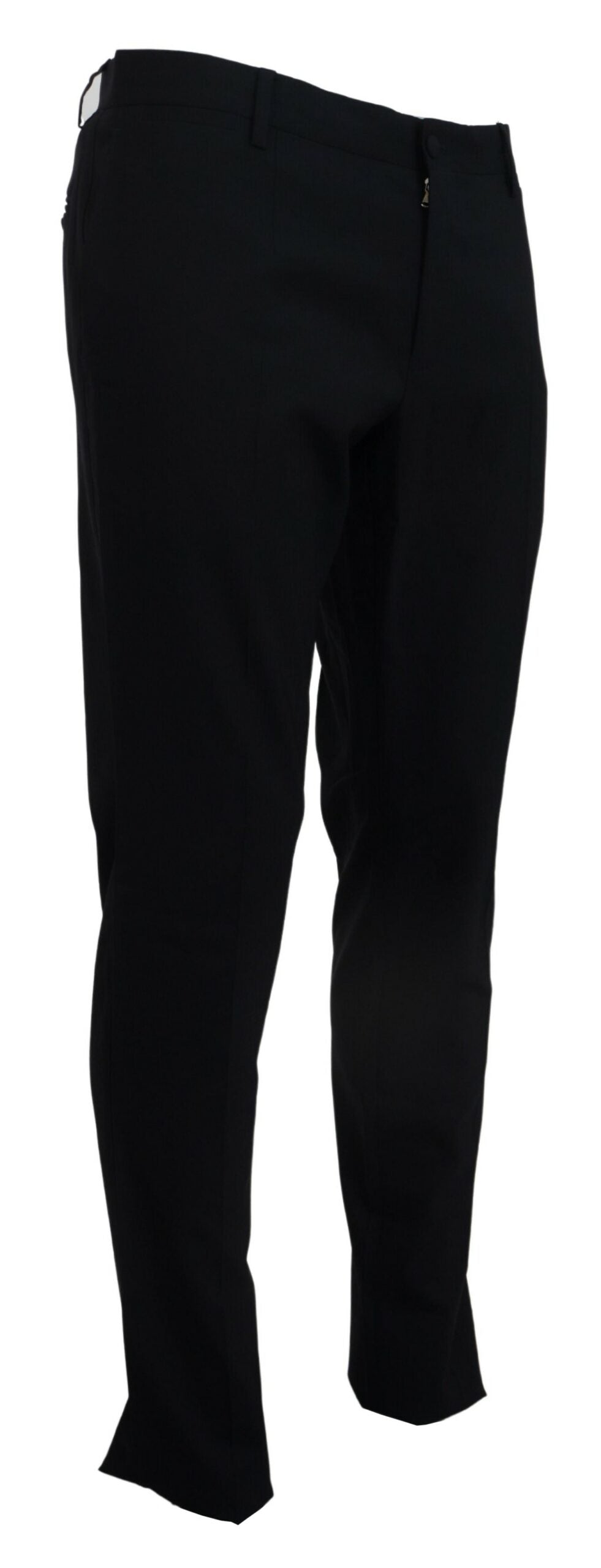 - Elegant Slim Fit Dress Pants in Blue