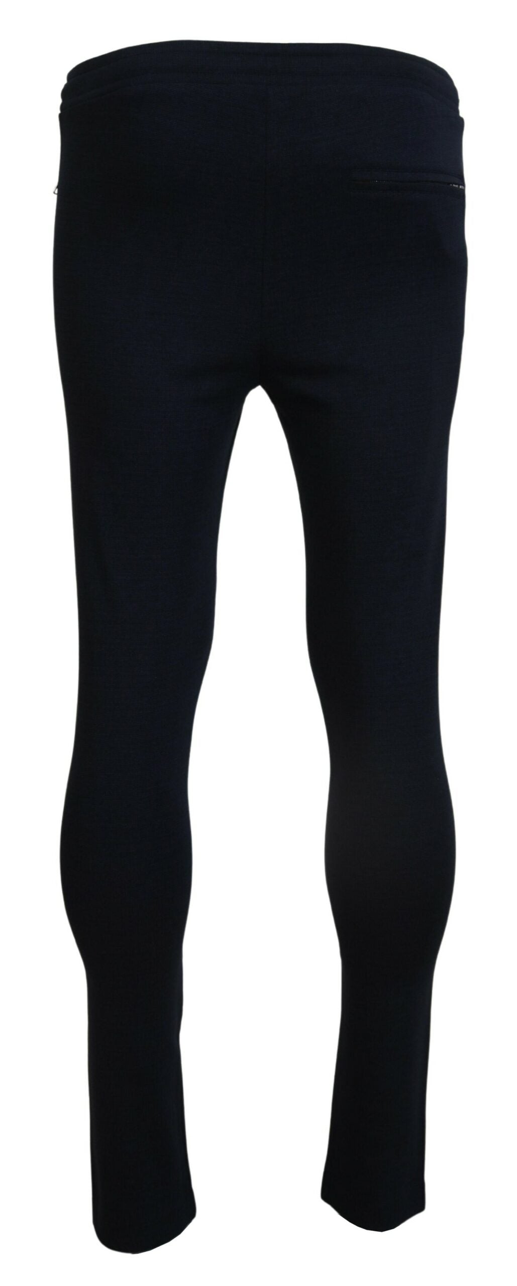 - Elegant Blue Casual Track Sweatpants