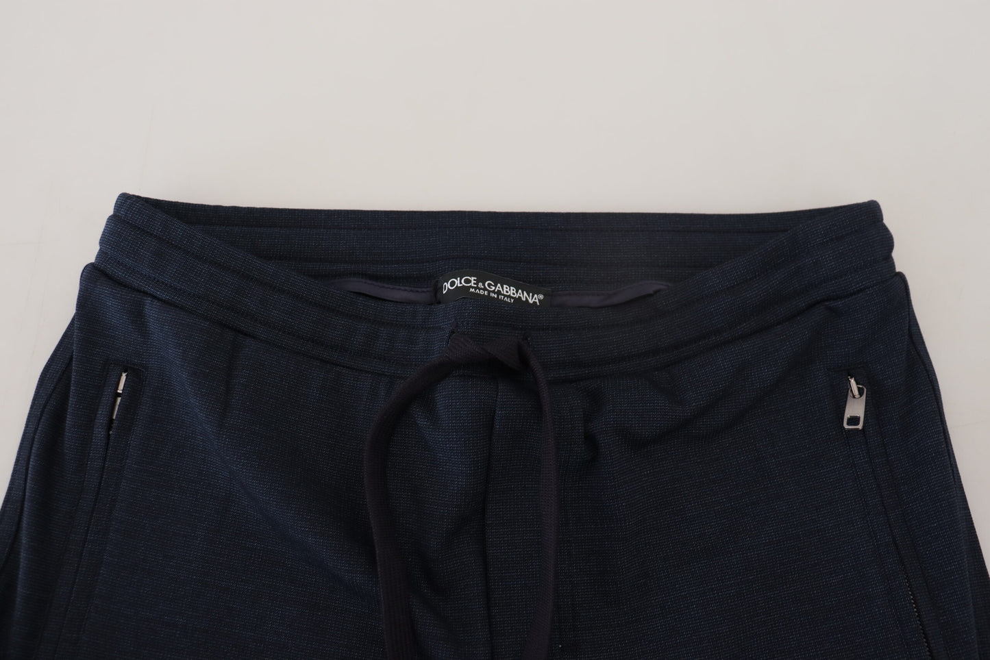 - Elegant Blue Casual Track Sweatpants