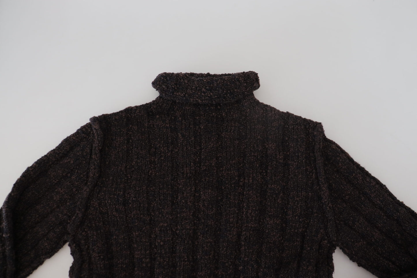 - Elegant Turtleneck Wool-Blend Sweater