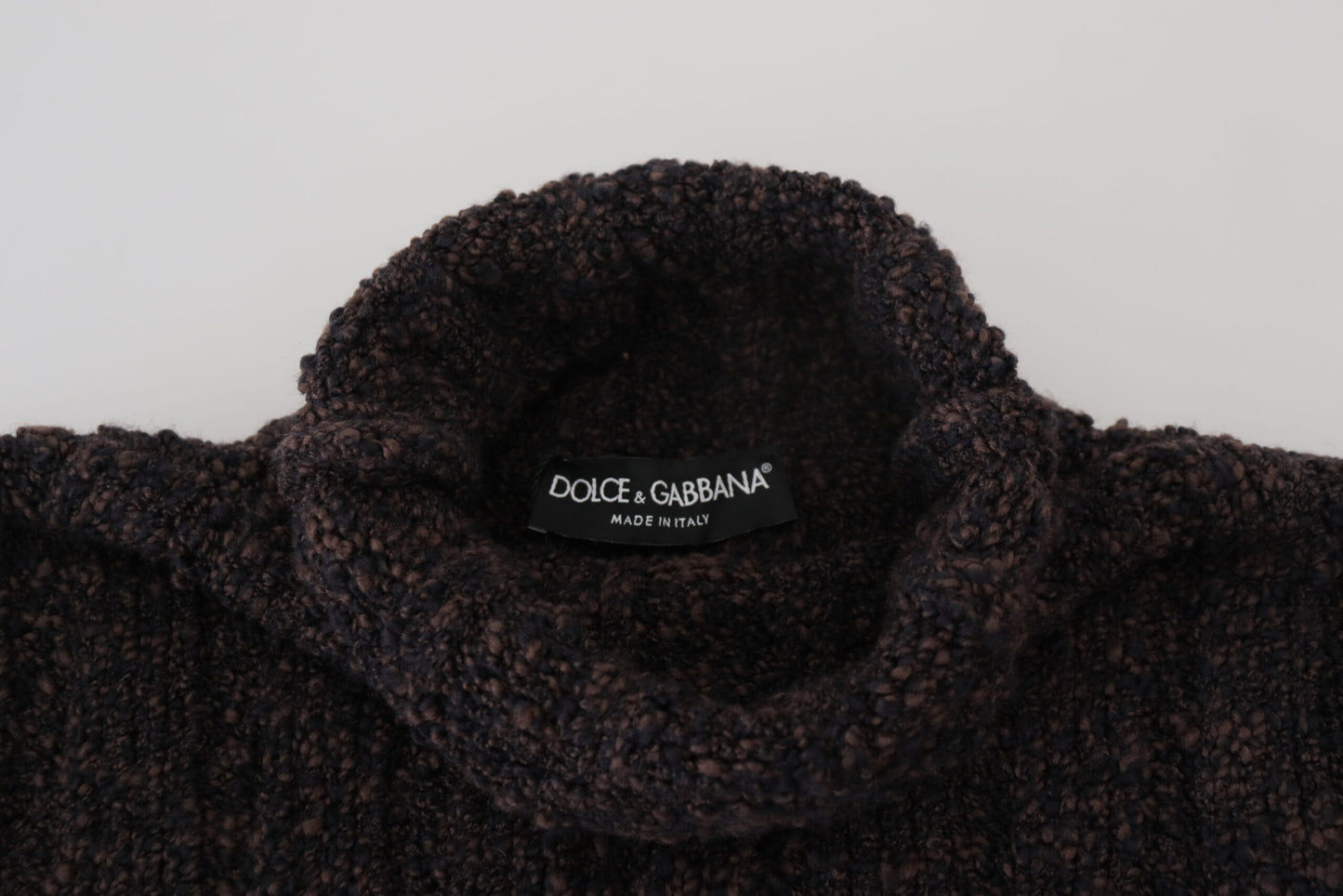 - Elegant Turtleneck Wool-Blend Sweater