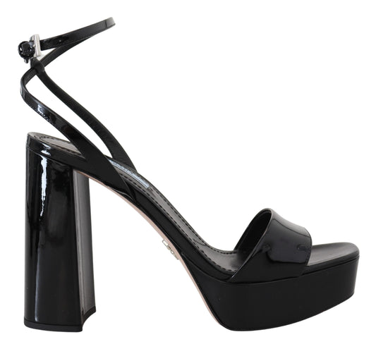 - Elevate Your Elegance with Glossy Black Heels