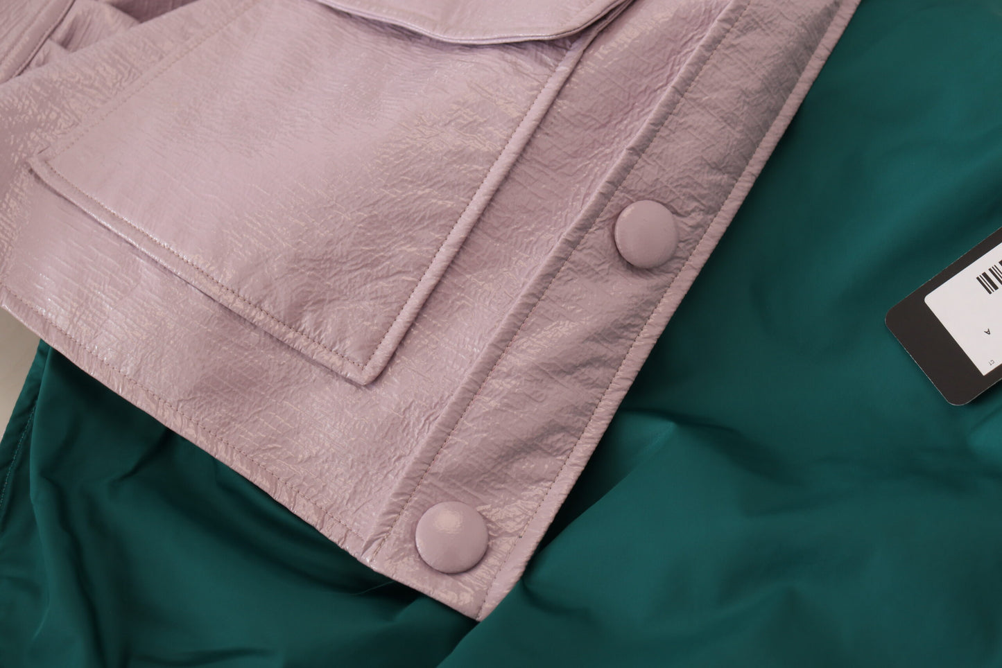 - Chic Purple Cropped Jacket - A Style Statement