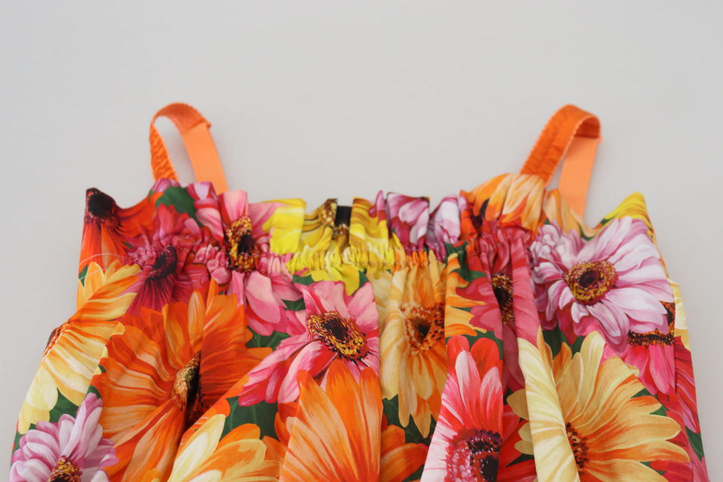 - Floral Elegance Sleeveless Cropped Top