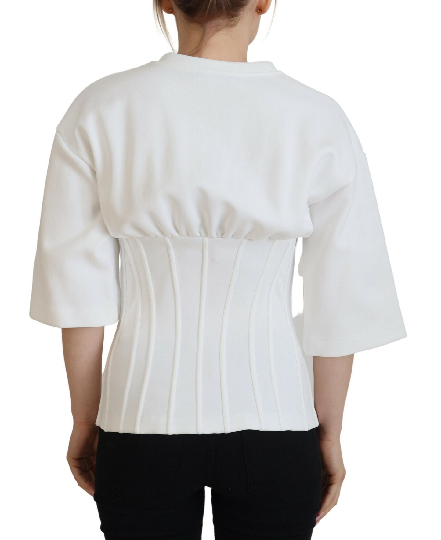 - Elegant Corset Top T-Shirt Blouse