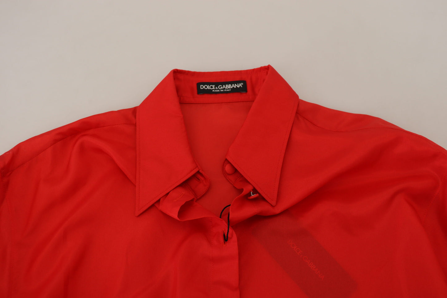 - Elegant Silk Collared Long Sleeve Polo Top