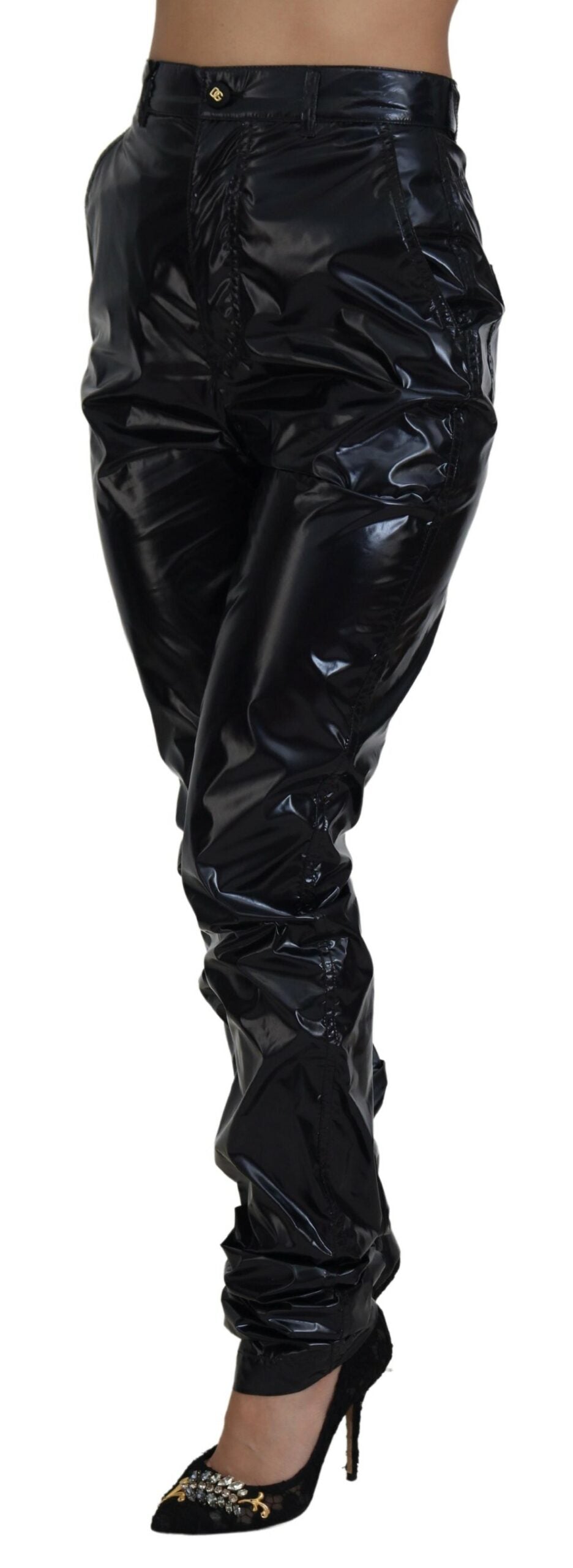 - Chic High Waist Skinny Pants - Elegance Reimagined