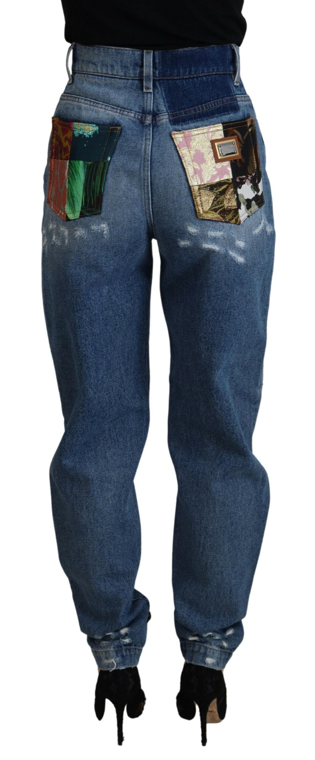 - Elegant High Waist Skinny Jeans