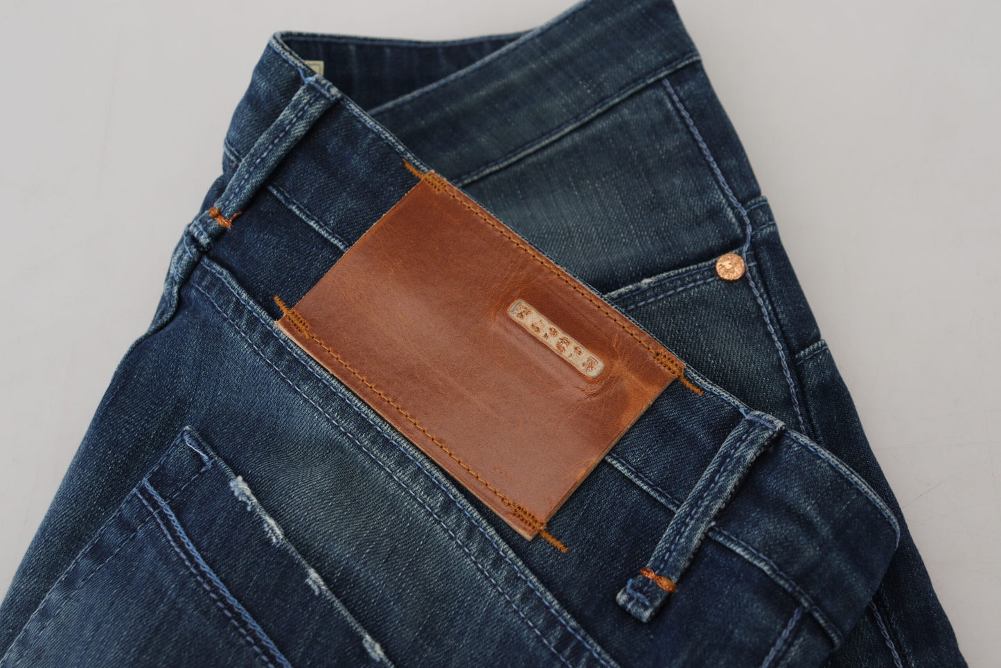 - Chic Low Waist Slim Fit Jeans