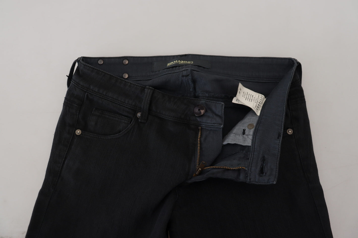 - Chic Low Waist Black Skinny Jeans