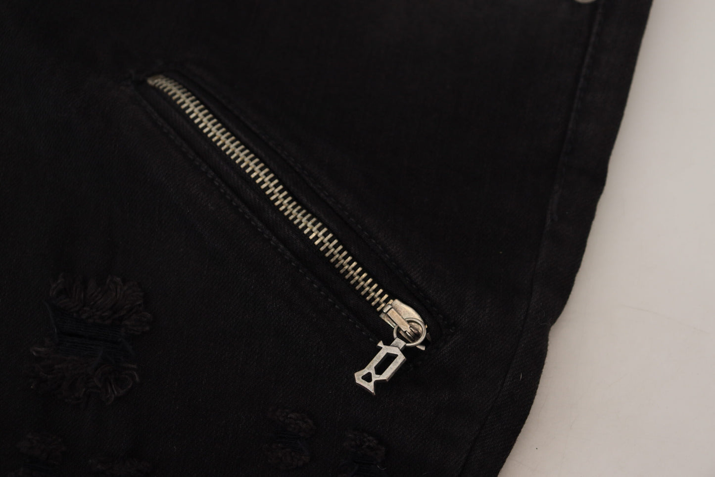 - Chic Mid Waist Flared Black Jeans