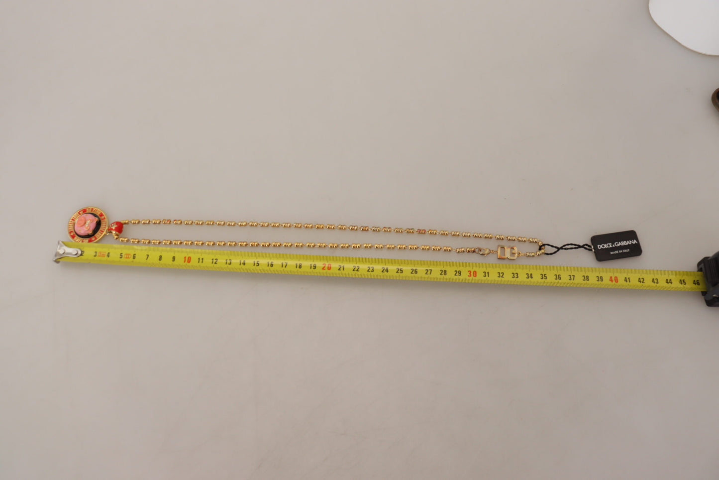 - Elegant Gold Charm Chain Necklace