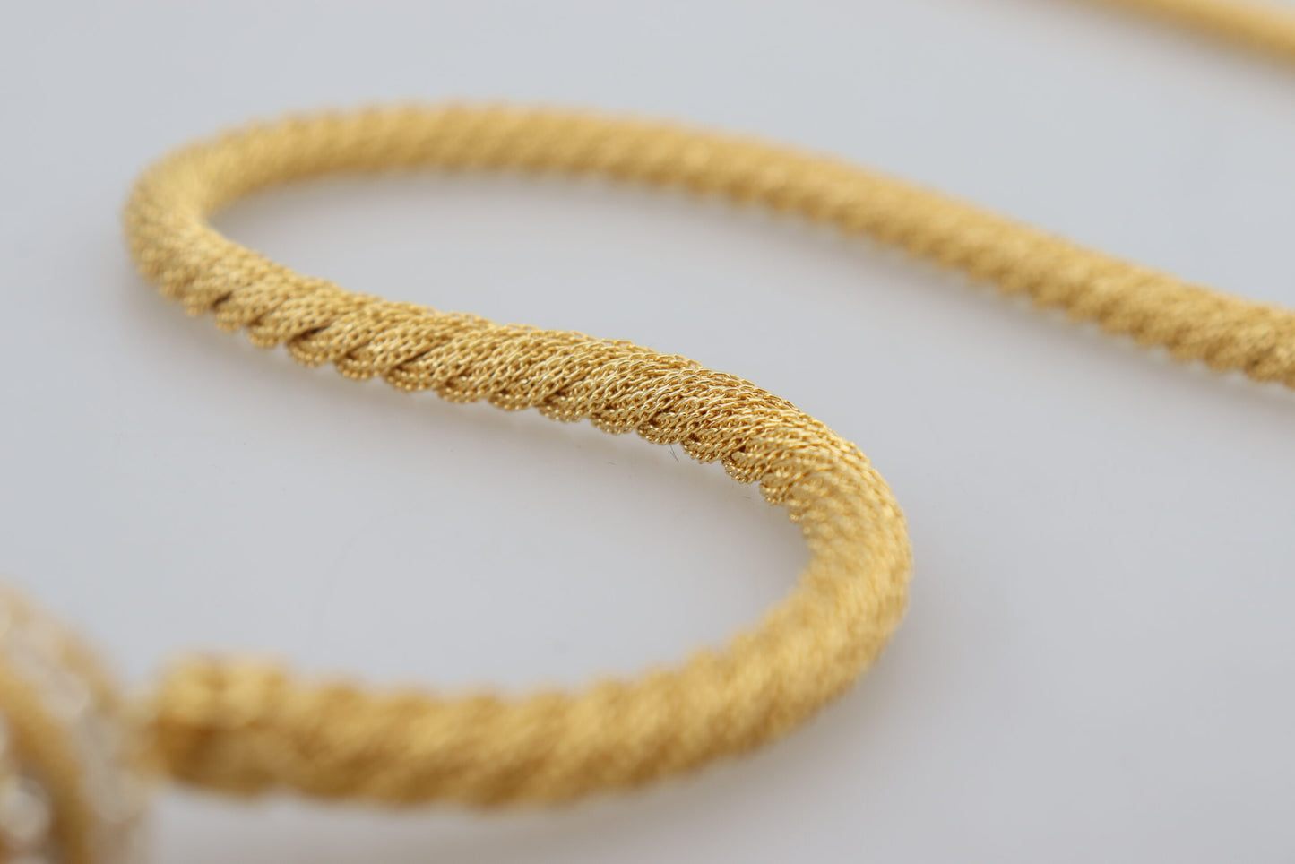 - Elegant Gold Brass Pearl Statement Necklace