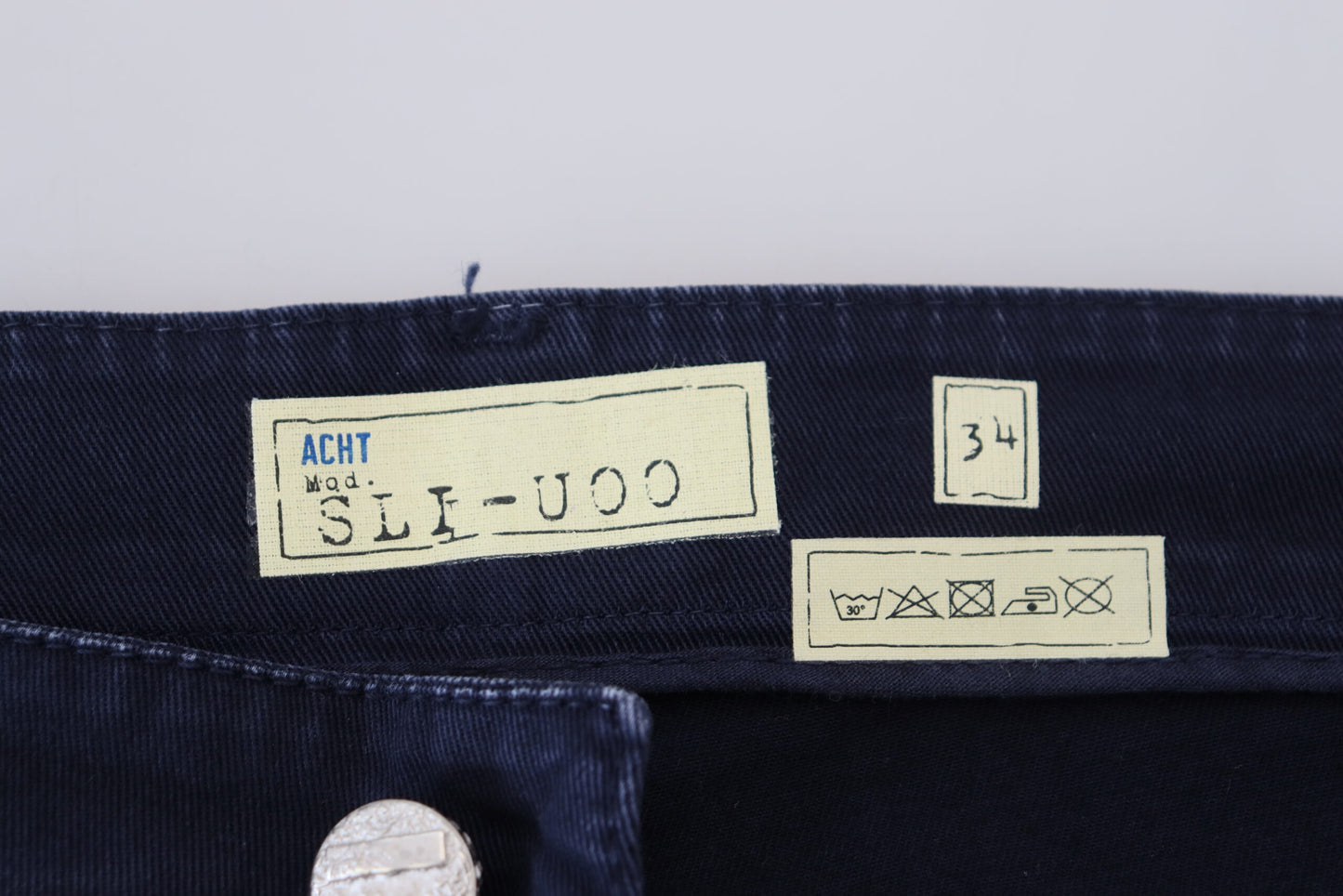 - Sophisticated Tapered Denim Jeans