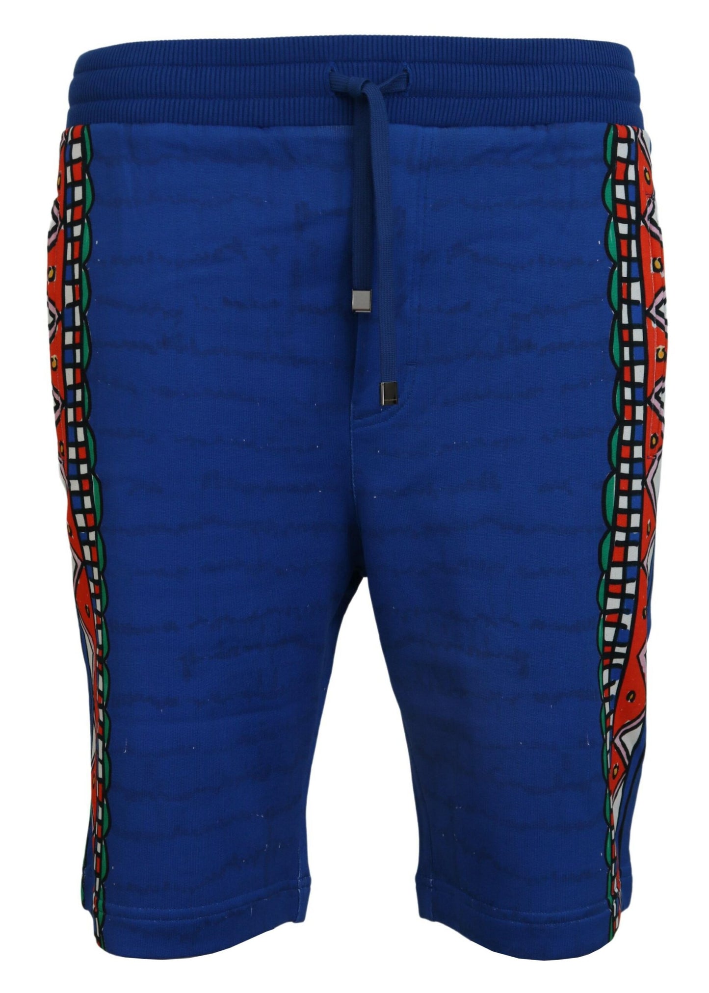 - Elegant Multicolor Printed Cotton Shorts