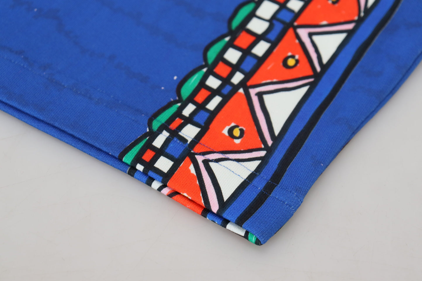 - Elegant Multicolor Printed Cotton Shorts