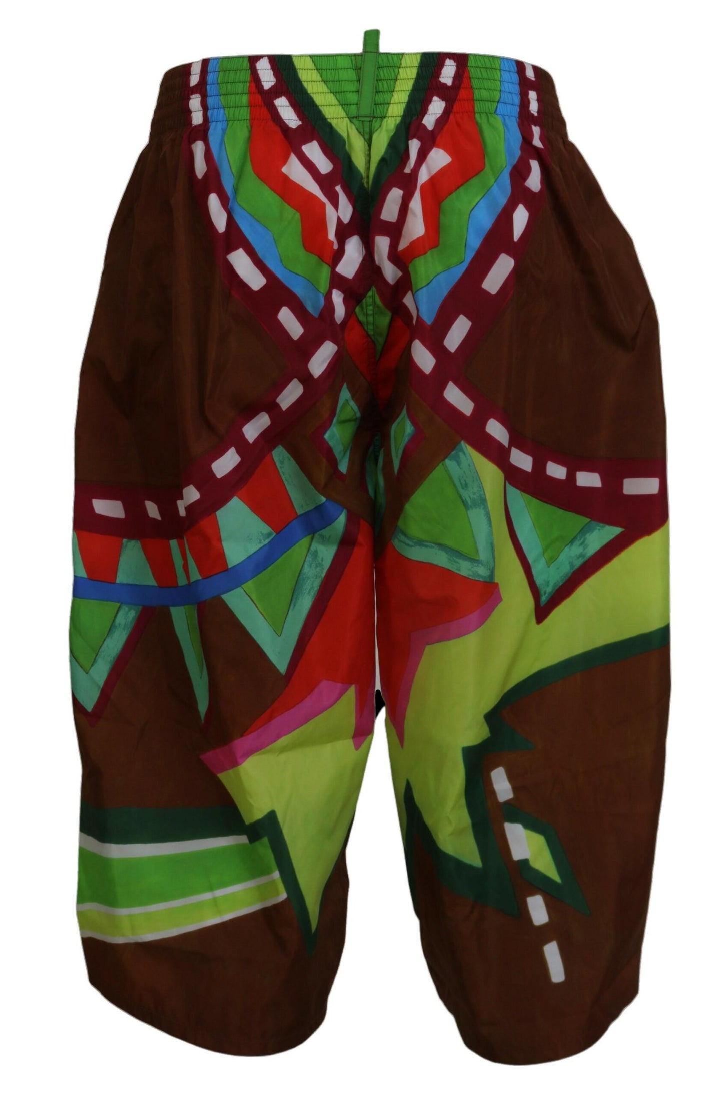 - Exclusive Multicolor Printed Swim Shorts