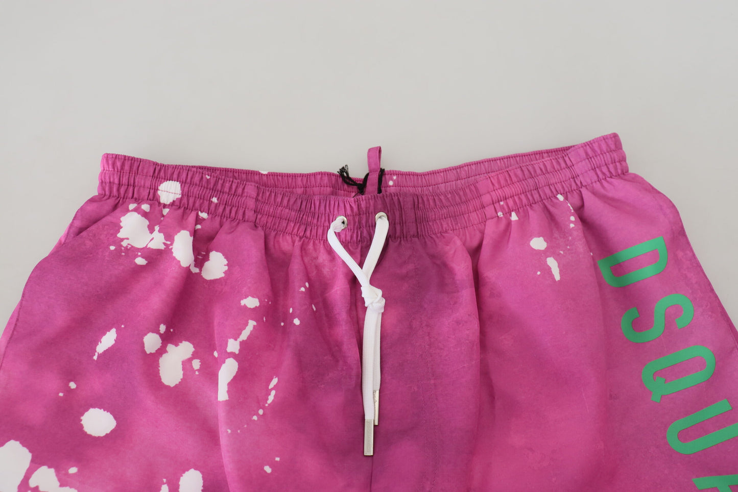 - Pink Tie Dye Swim Shorts Boxer