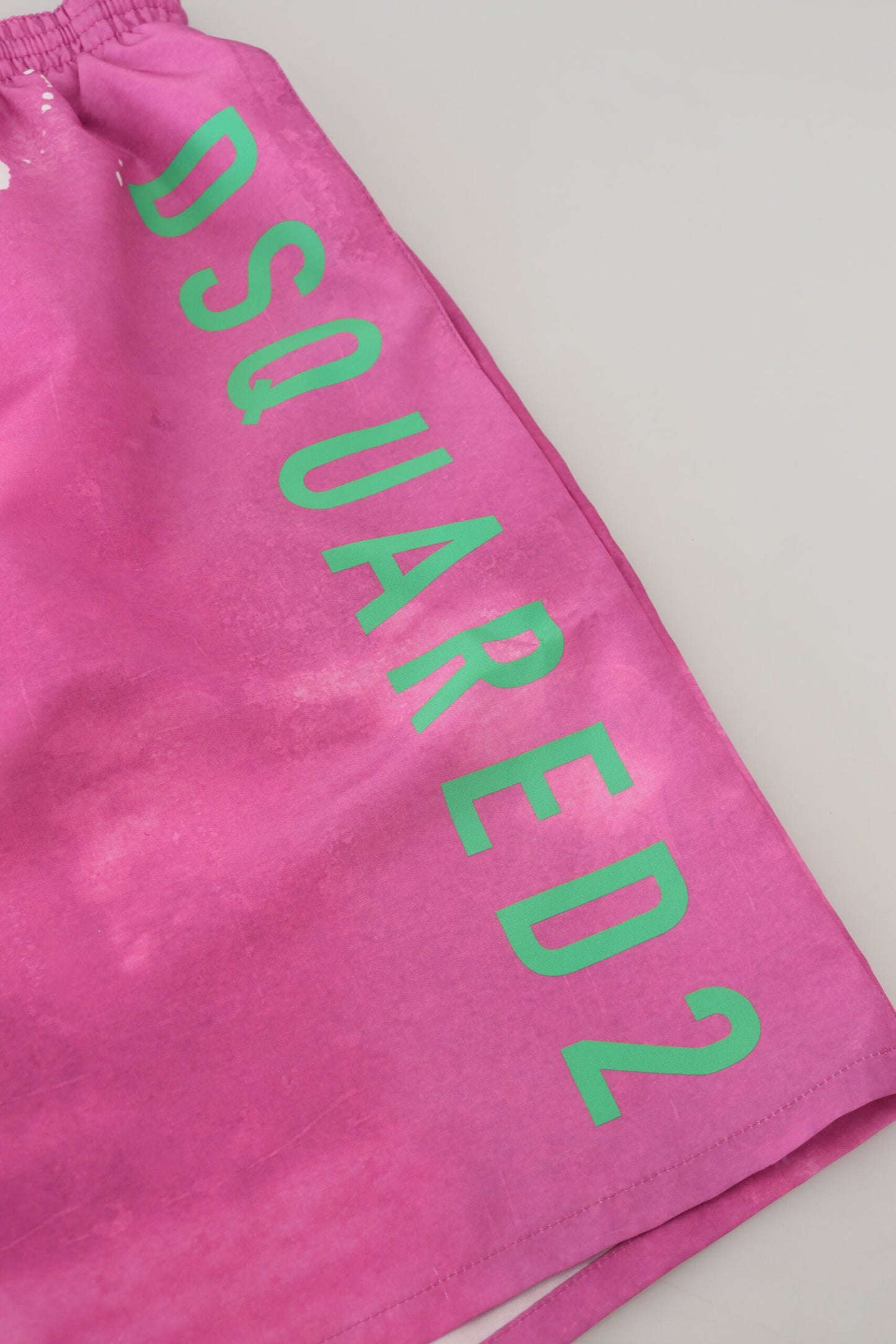 - Pink Tie Dye Swim Shorts Boxer