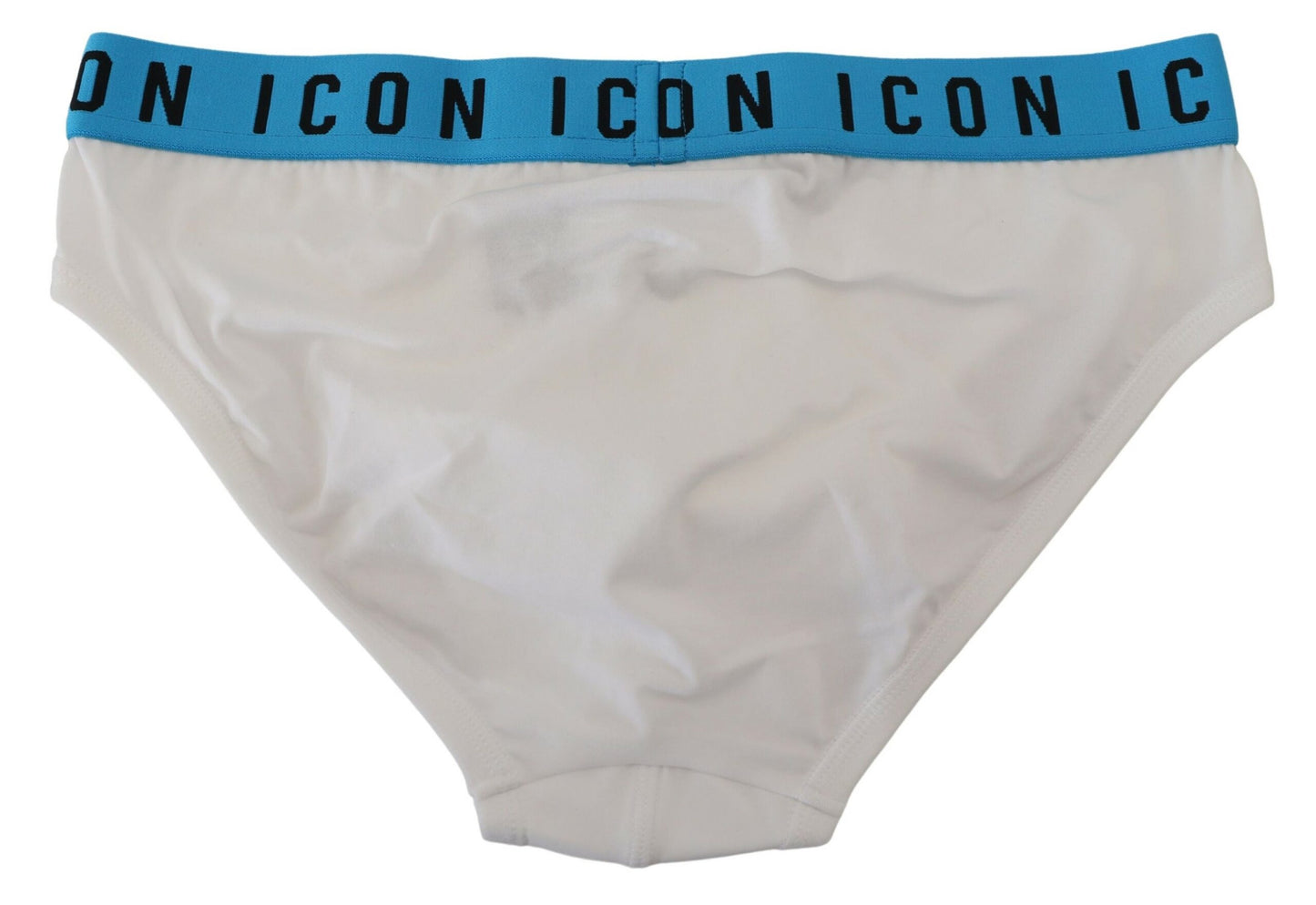 - Elegant White Cotton Stretch Briefs