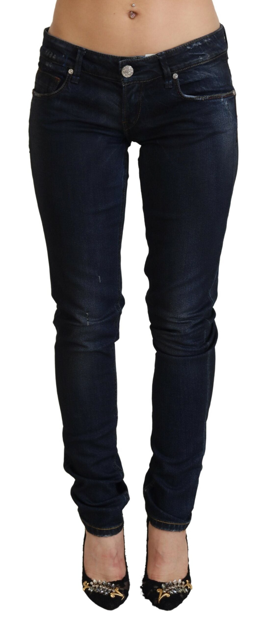 - Chic Slim Fit Cotton Denim Jeans