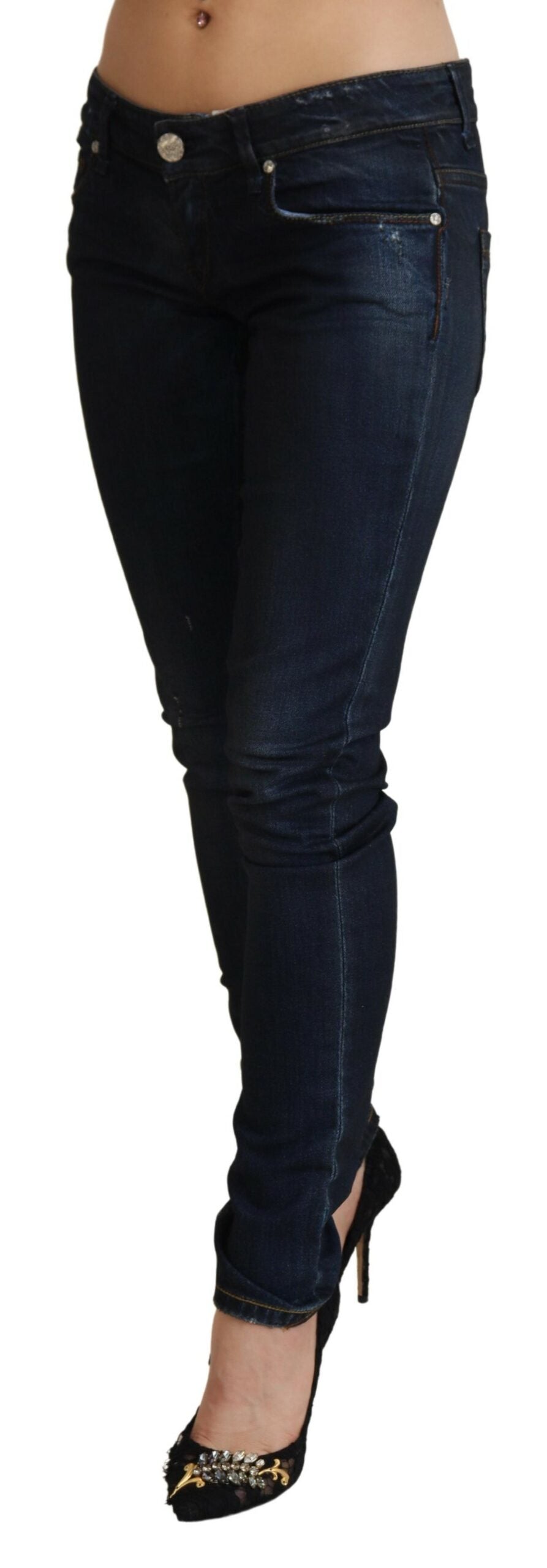 - Chic Slim Fit Cotton Denim Jeans