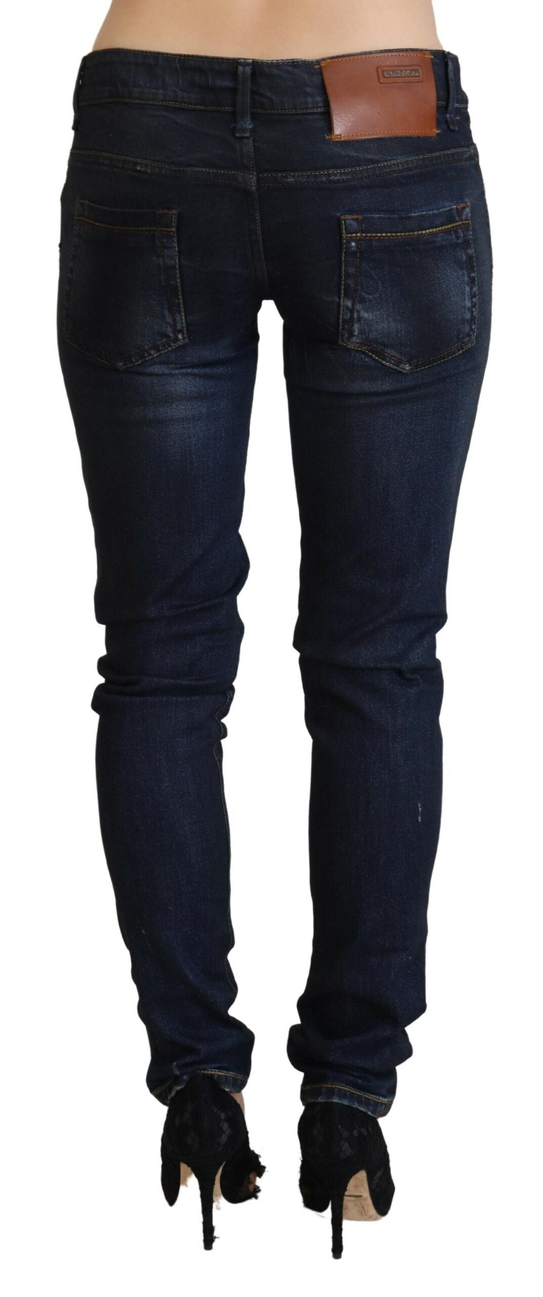 - Chic Slim Fit Cotton Denim Jeans