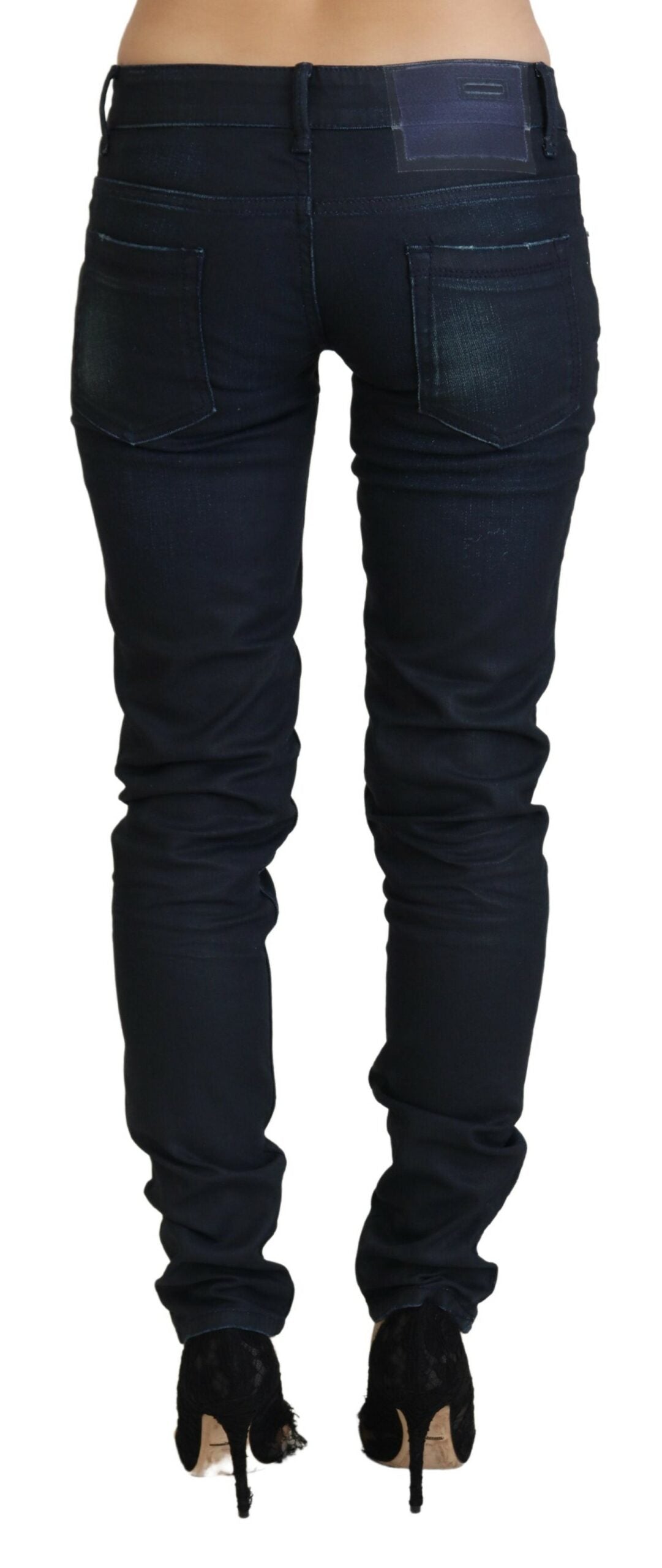 - Slim Fit Cotton Denim Jeans