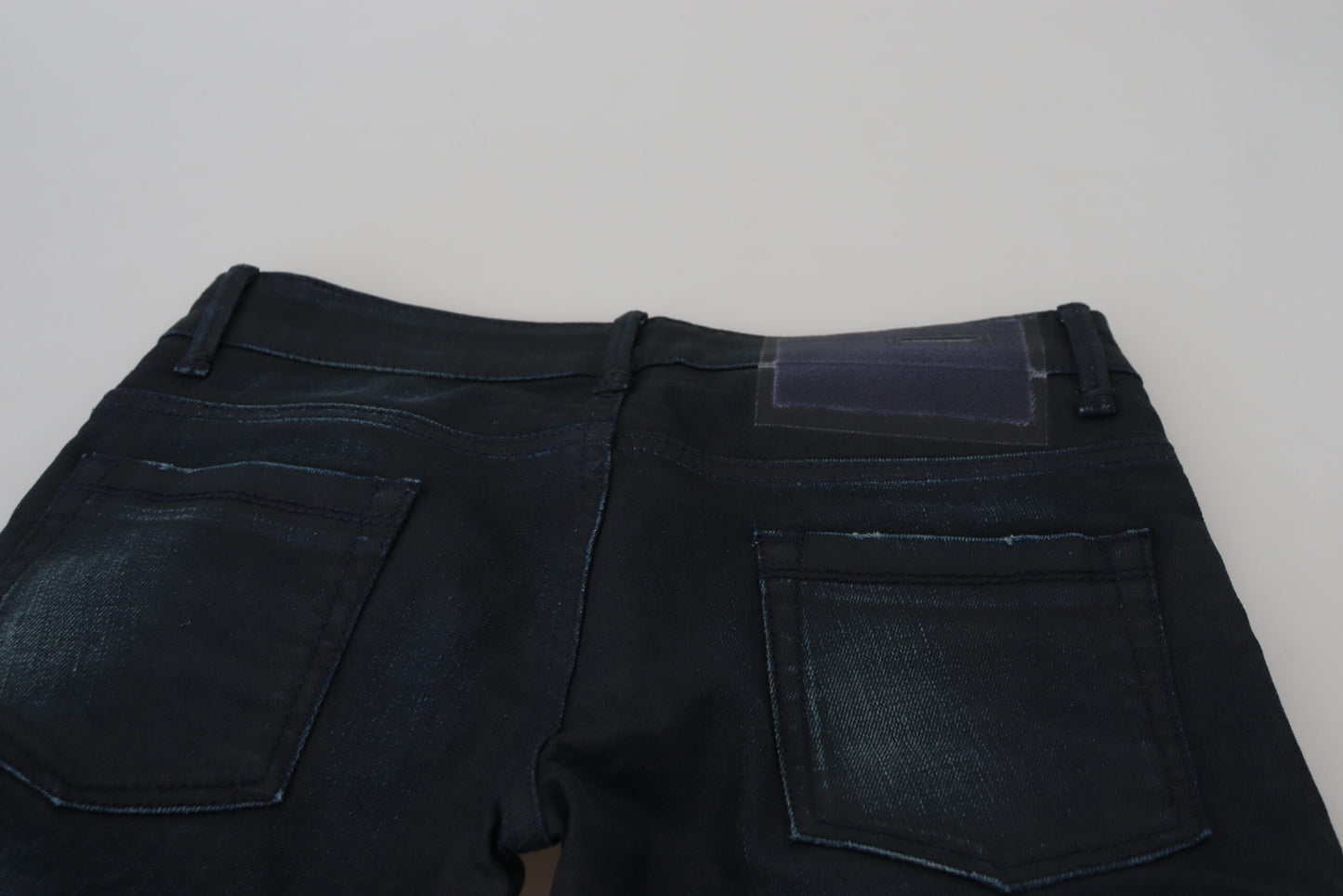- Slim Fit Cotton Denim Jeans