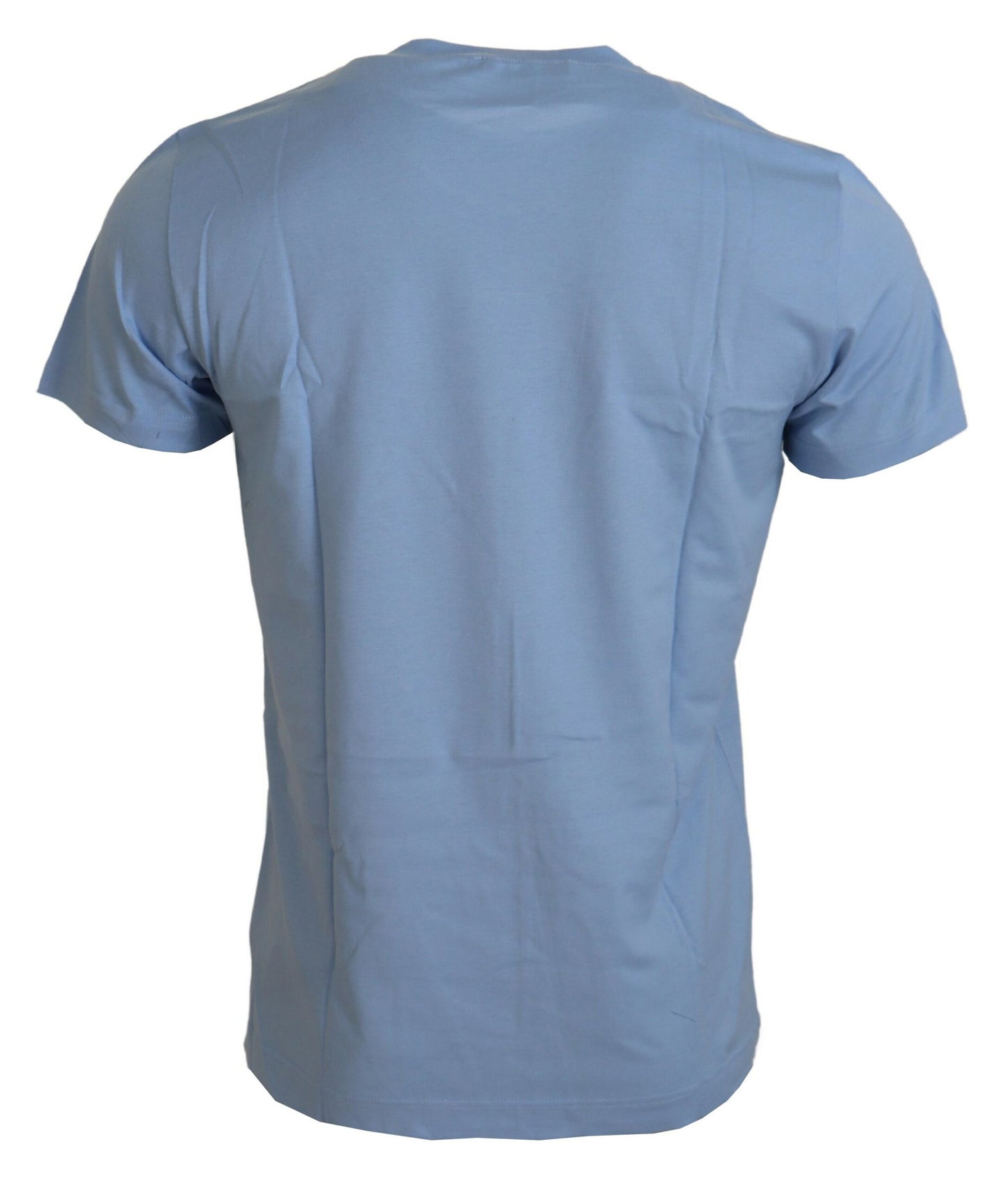 - Elegant Light Blue Cotton Tee