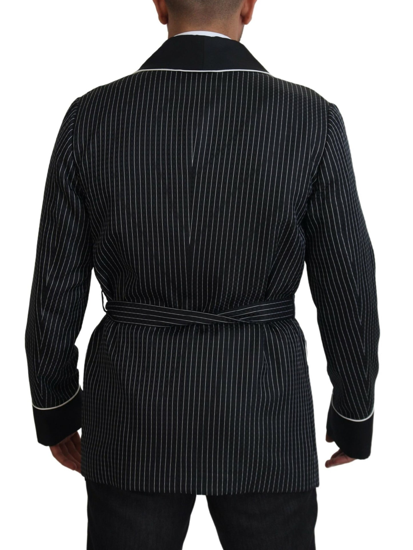 - Elegant Silk-Lined Robe Jacket