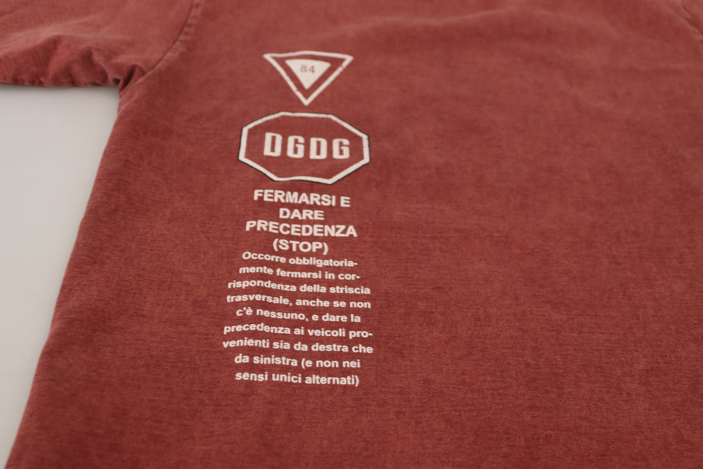 - Elegant Maroon Printed Cotton Tee