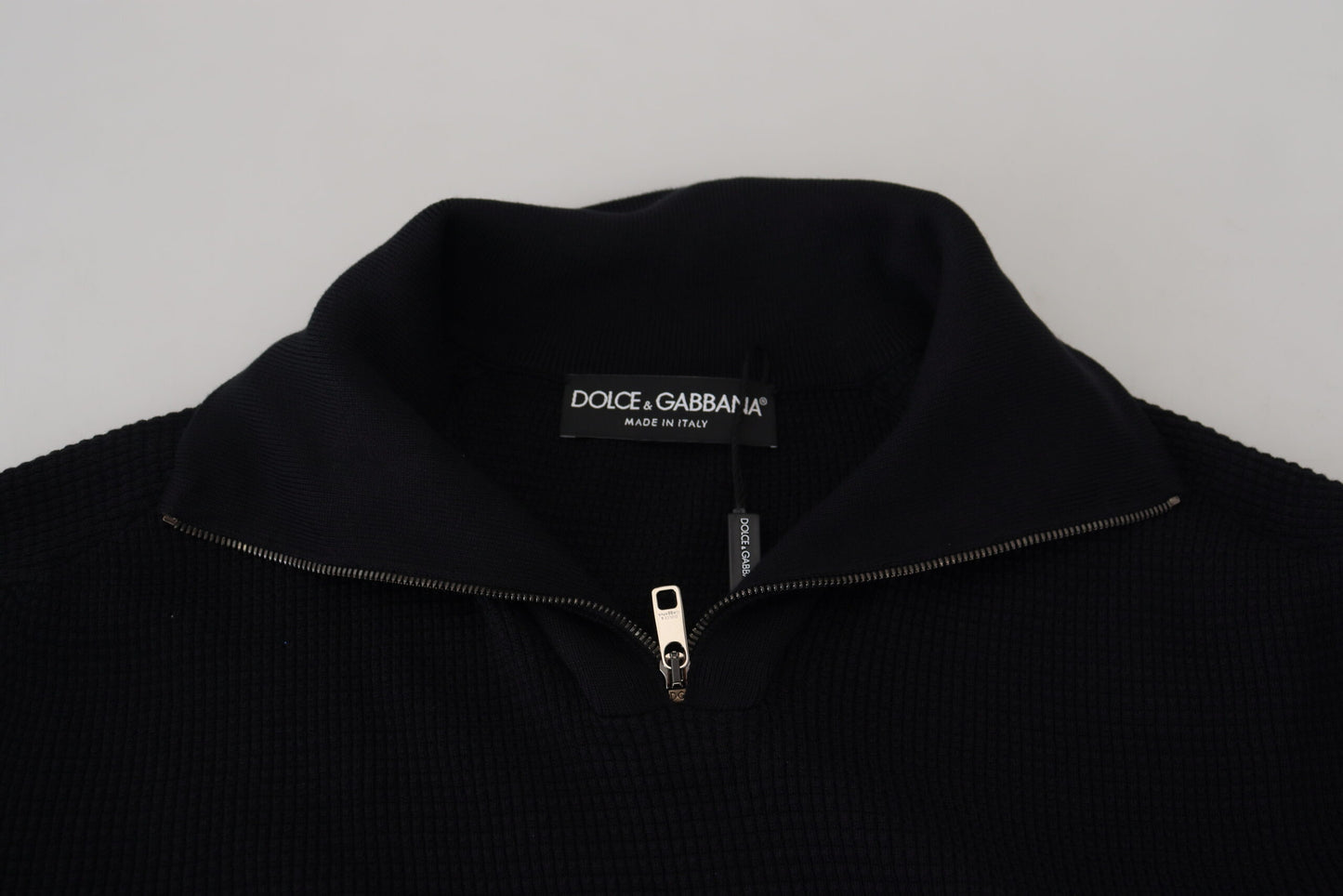 - Elegant Silk Blend Black Pullover Sweater